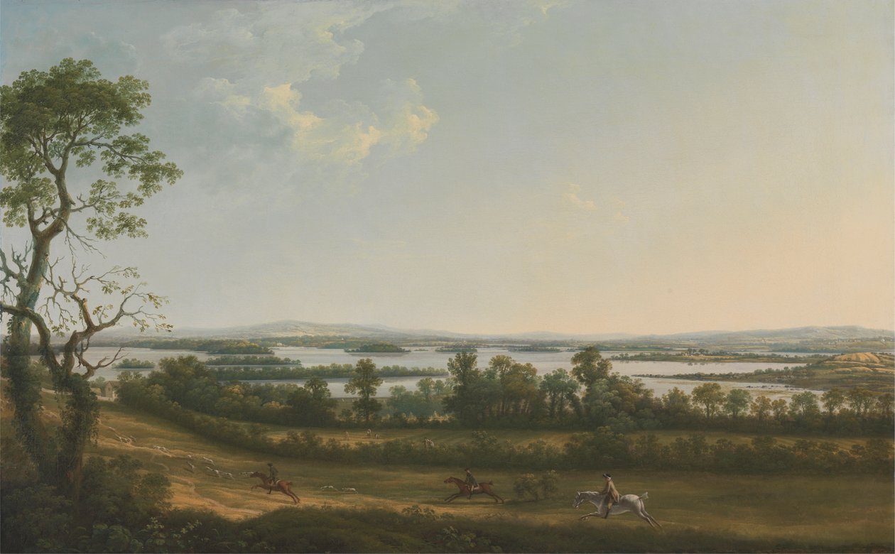 Lough Erne من Knock Ninney ، مع Bellisle في المسافة ، مقاطعة Fermanagh ، أيرلندا بواسطة توماس روبرتس