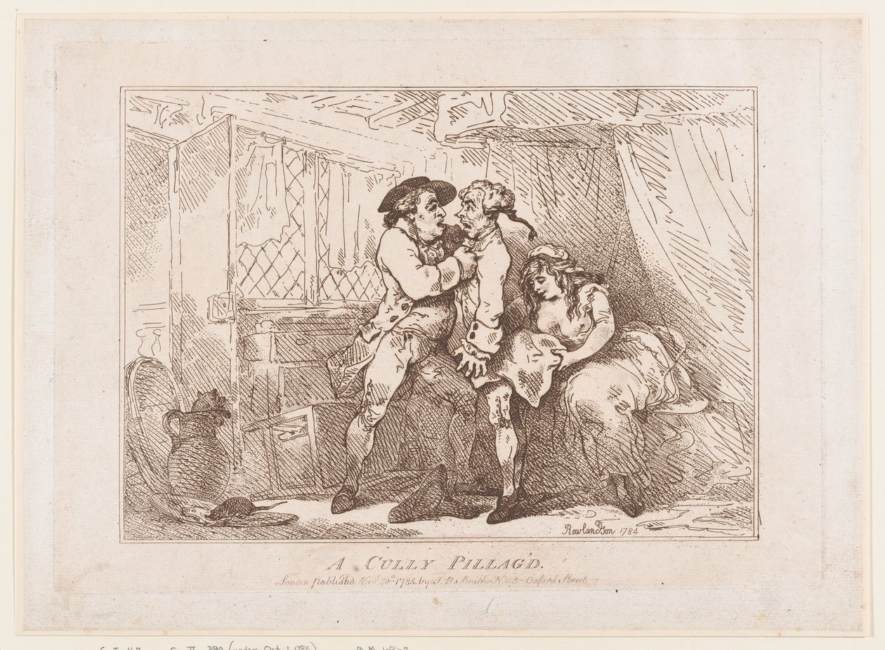 A Cully Pillag'd ، 30 نوفمبر 1785. ، 30 نوفمبر 1785. بواسطة توماس رولاندسون