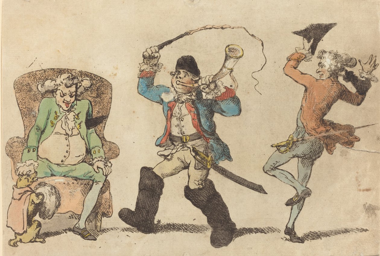 فرنسي في نوفمبر 1788. بواسطة توماس رولاندسون
