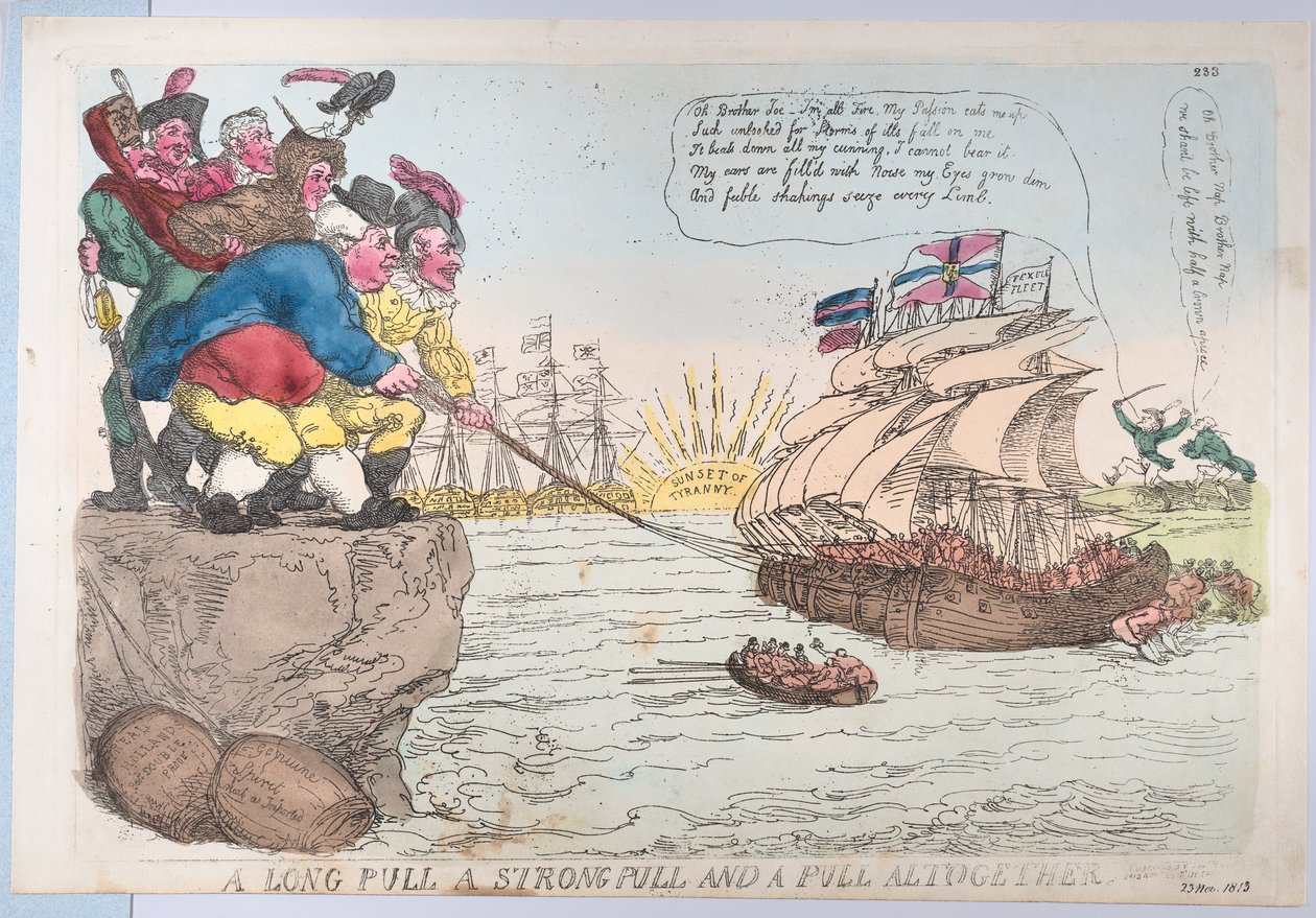 سحب طويل سحب قوي وسحب كليًا ، 25 نوفمبر 1813. ، 25 نوفمبر 1813. بواسطة توماس رولاندسون