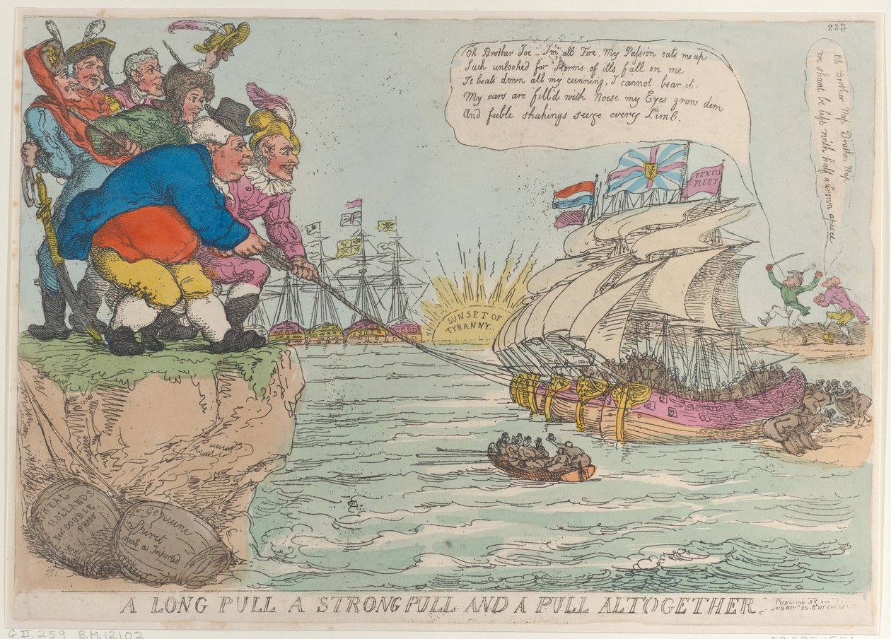 سحب طويل سحب قوي وسحب كليًا ، 25 نوفمبر 1813. ، 25 نوفمبر 1813. بواسطة توماس رولاندسون