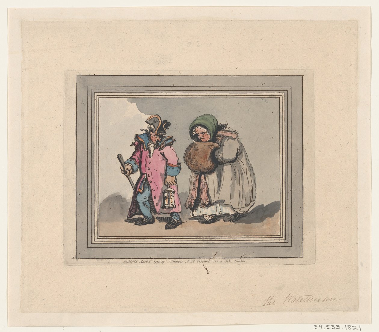 عودة من زيارة ، 3 أبريل 1798 ، 3 أبريل 1798. بواسطة توماس رولاندسون