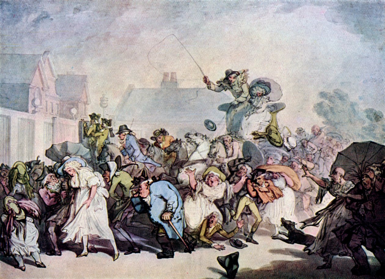 صرخة في هايد بارك ، 1791 ، 1929 بواسطة توماس رولاندسون