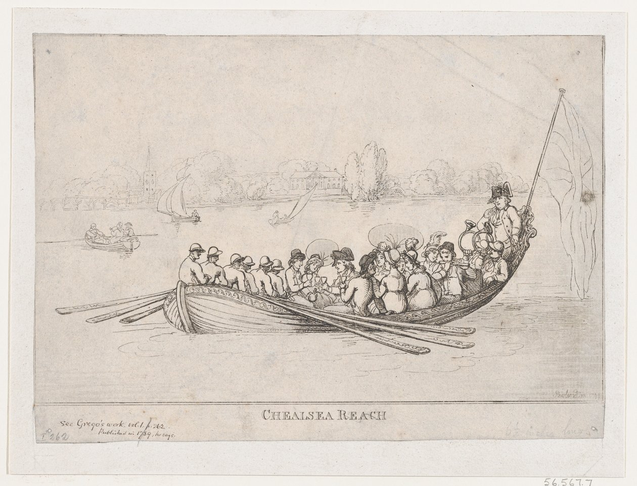تشيلسي ريتش 1799. ، 1799. بواسطة توماس رولاندسون
