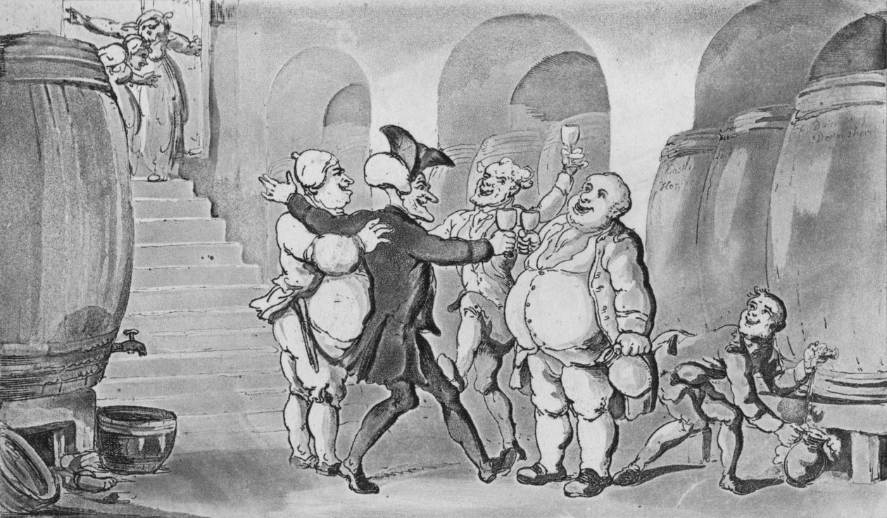 تركيب دكتور خالي من القبو ، 1817 بواسطة توماس رولاندسون
