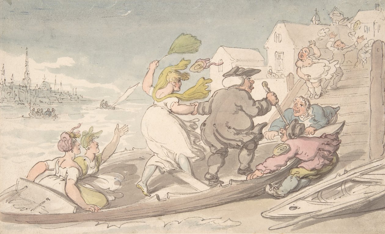 رياح شرقية ، كاليفورنيا. 1810. بواسطة توماس رولاندسون.