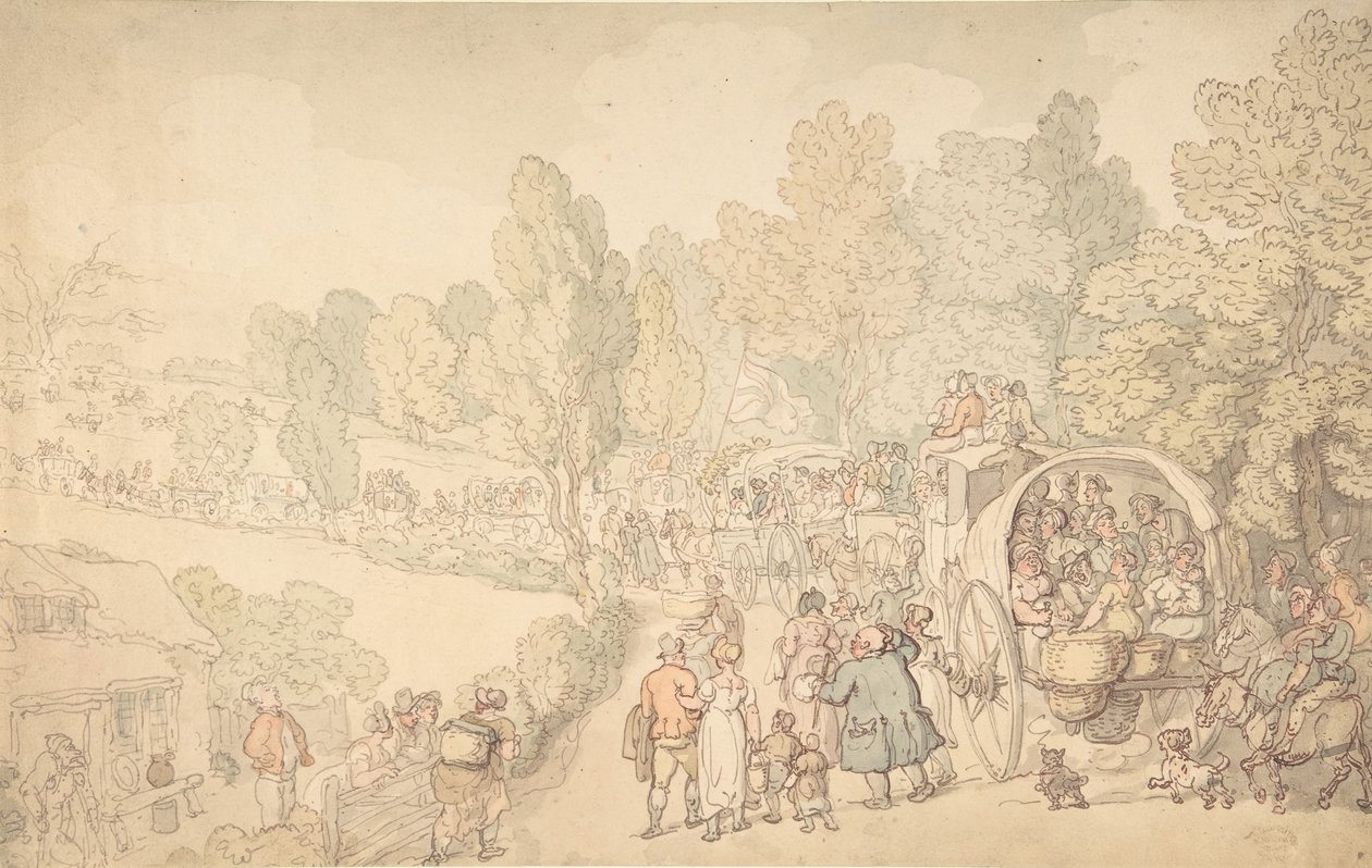فيرلوب فير ، إسيكس ، كاليفورنيا. 1816. بواسطة توماس رولاندسون