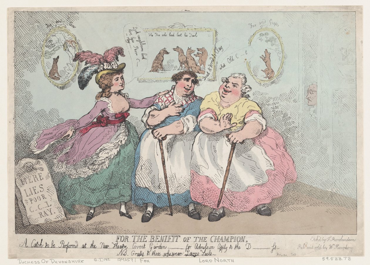 لصالح البطل ، 20 مايو ، 1784 ، 20 مايو ، 1784. بواسطة توماس رولاندسون