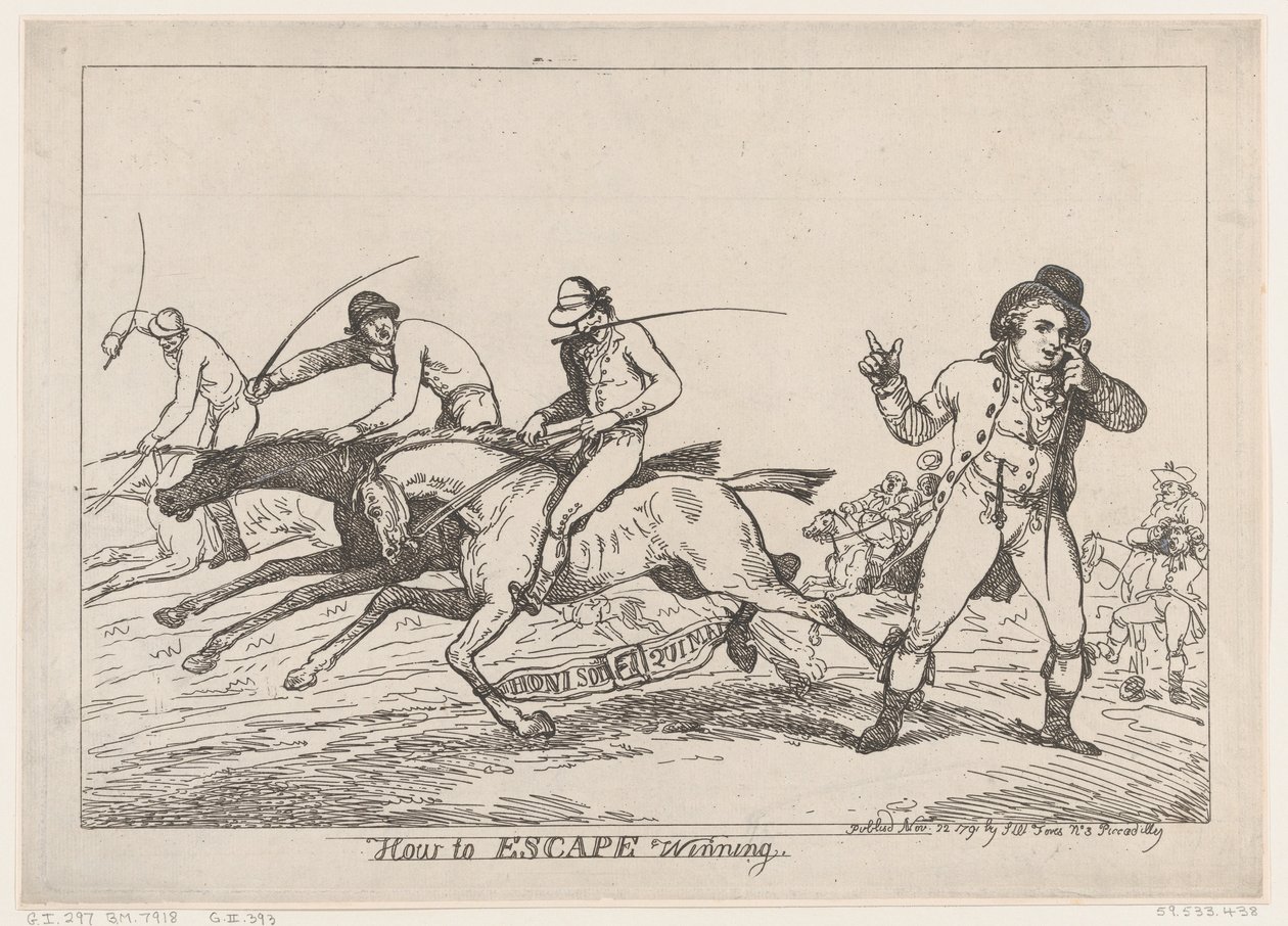 كيفية الهروب من الفوز 22 نوفمبر 1791. ، 22 نوفمبر 1791. بواسطة توماس رولاندسون