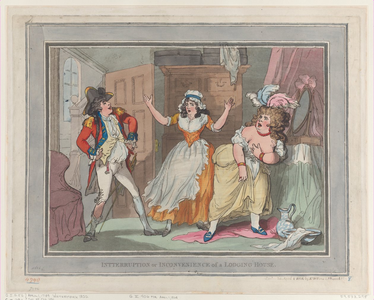 مقاطعة أو إزعاج مسكن ، [Apri ... ، [1 أبريل 1789] ، أعيد إصداره في 1 أبريل 1824. بواسطة توماس رولاندسون