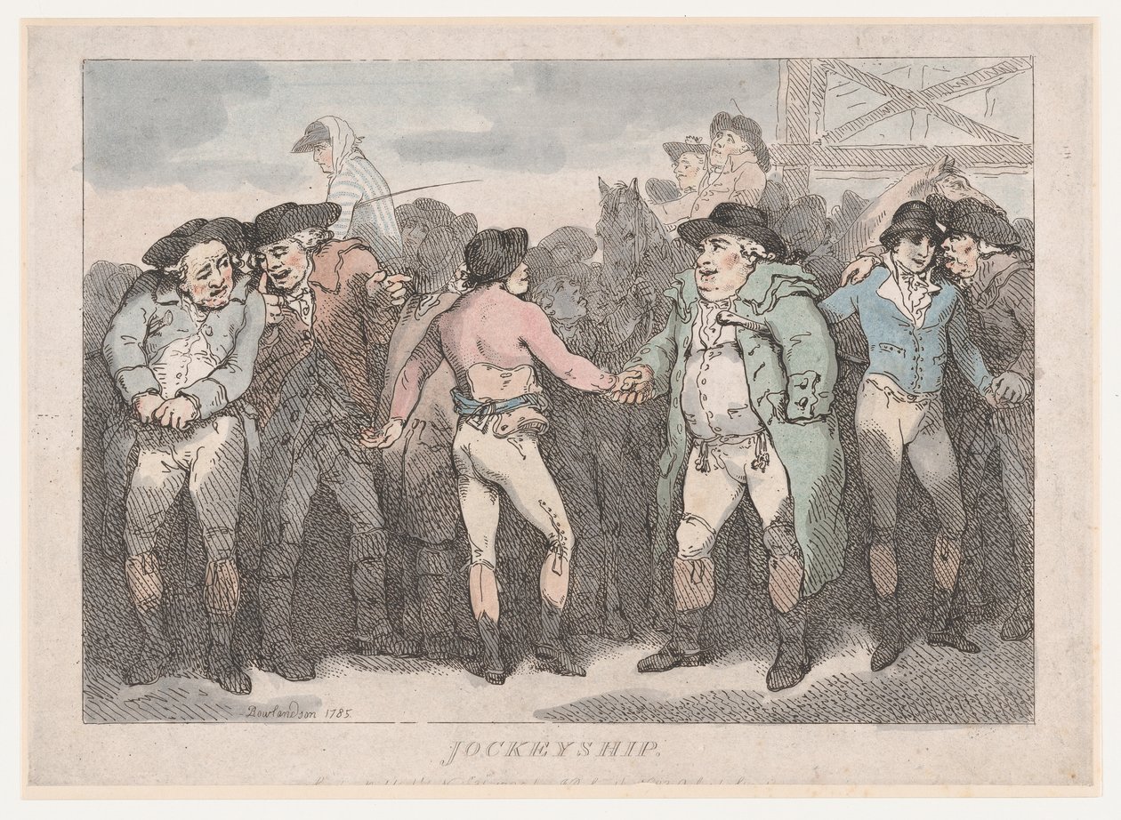 Jockeyship ، 31 نوفمبر 1785 ، 31 نوفمبر 1785. بواسطة توماس رولاندسون
