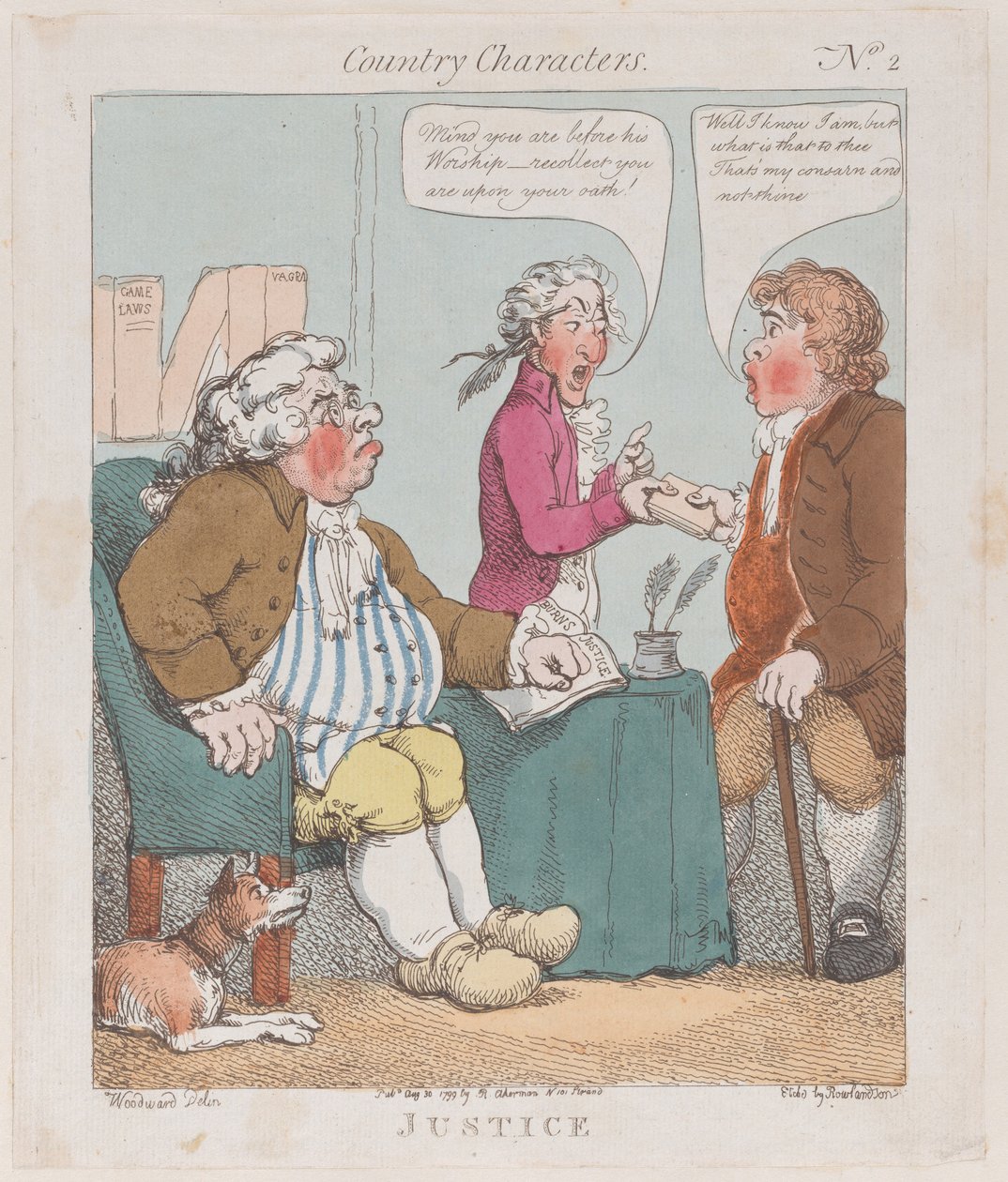 العدل 30 أغسطس 1799. ، 30 أغسطس 1799. بواسطة توماس رولاندسون