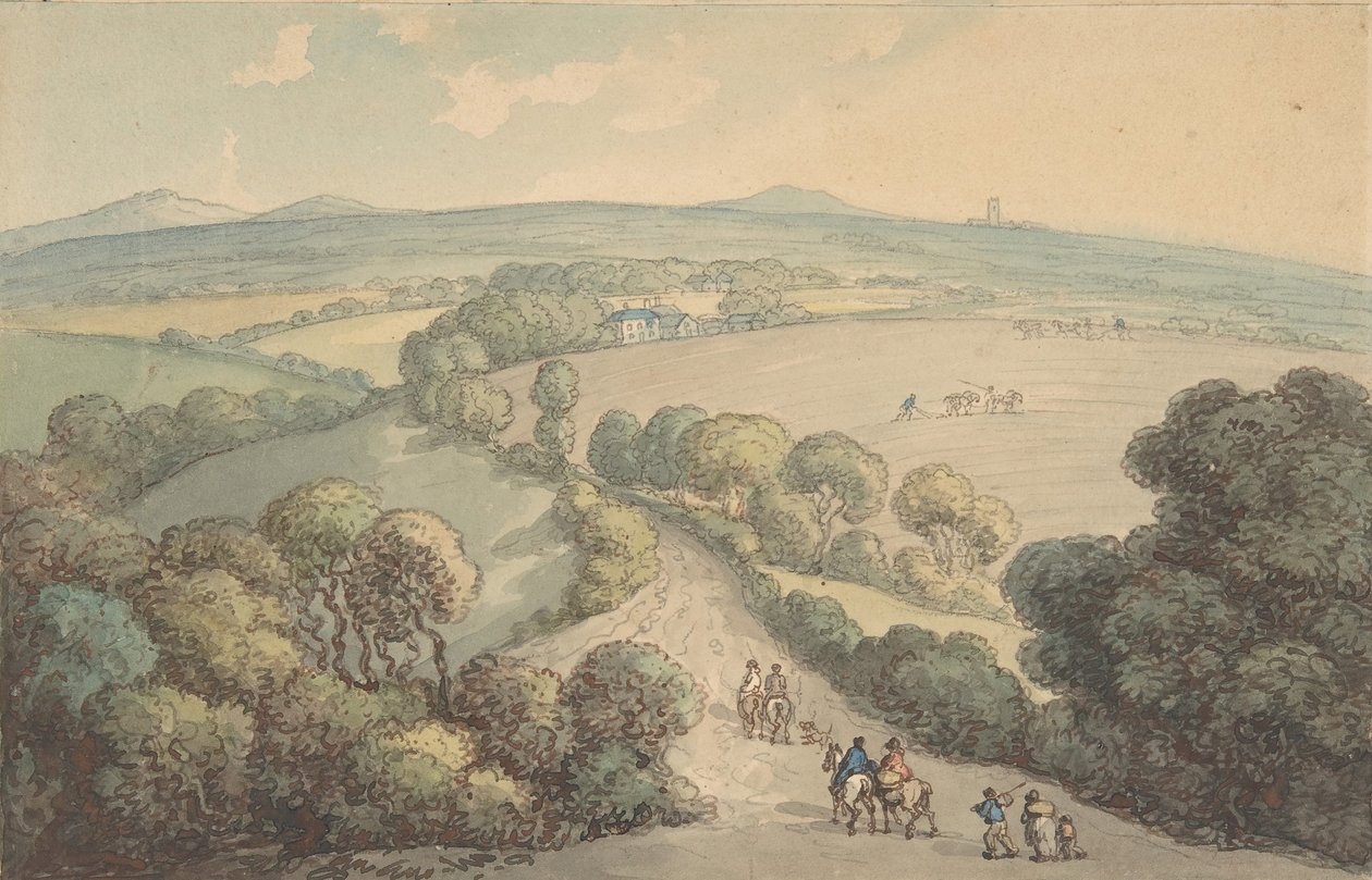 المناظر الطبيعية ، 1780-1827. بواسطة توماس رولاندسون