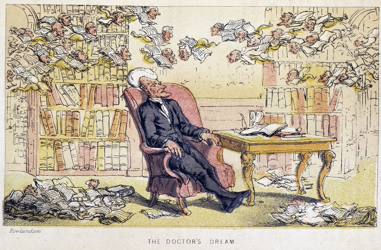 Le rêve du docteur - in “” Doctor Syntax 