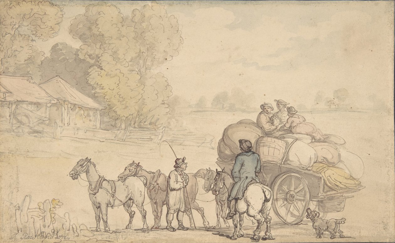 مهاجرون ، 1780-1827. بواسطة توماس رولاندسون