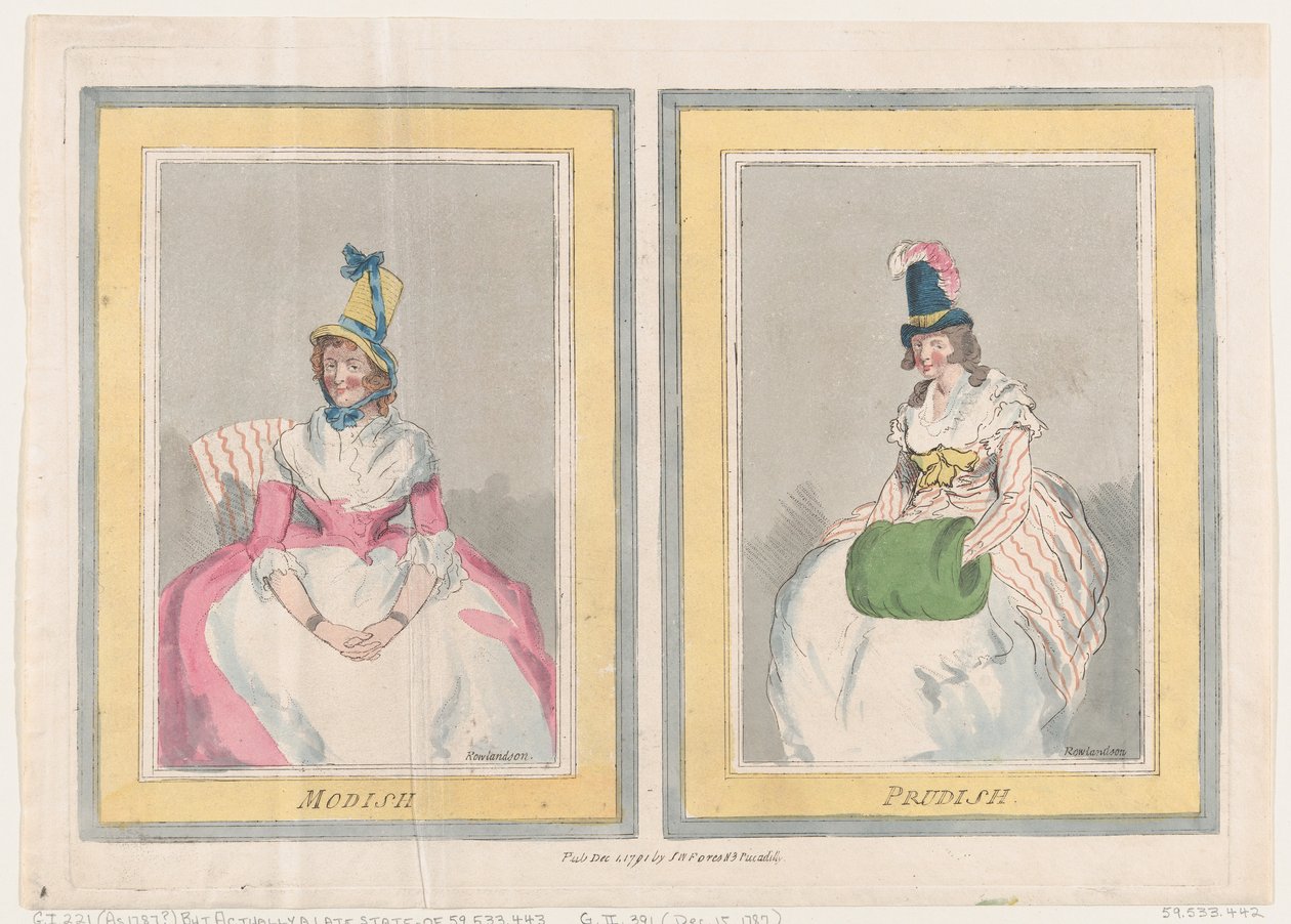موديش وبروديش ، 1 ديسمبر 1791. ، 1 ديسمبر 1791. بواسطة توماس رولاندسون