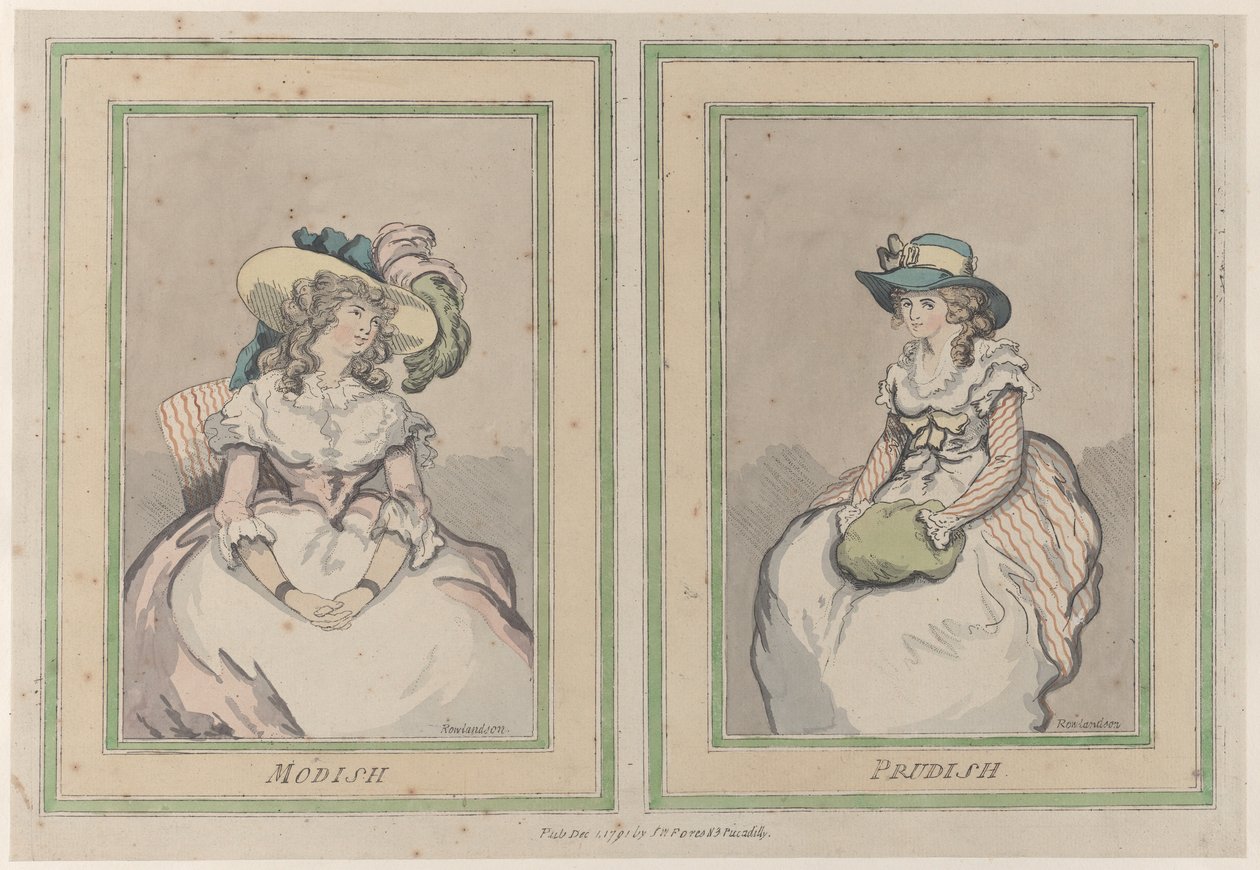 موديش وبروديش ، 1 ديسمبر 1791. ، 1 ديسمبر 1791. بواسطة توماس رولاندسون