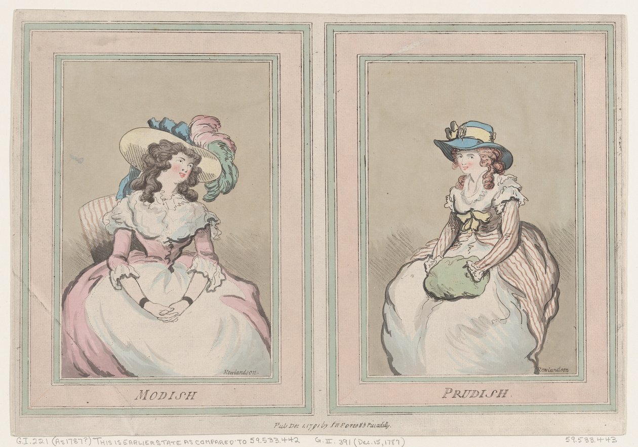 موديش وبروديش ، 1 ديسمبر 1791. ، 1 ديسمبر 1791. بواسطة توماس رولاندسون