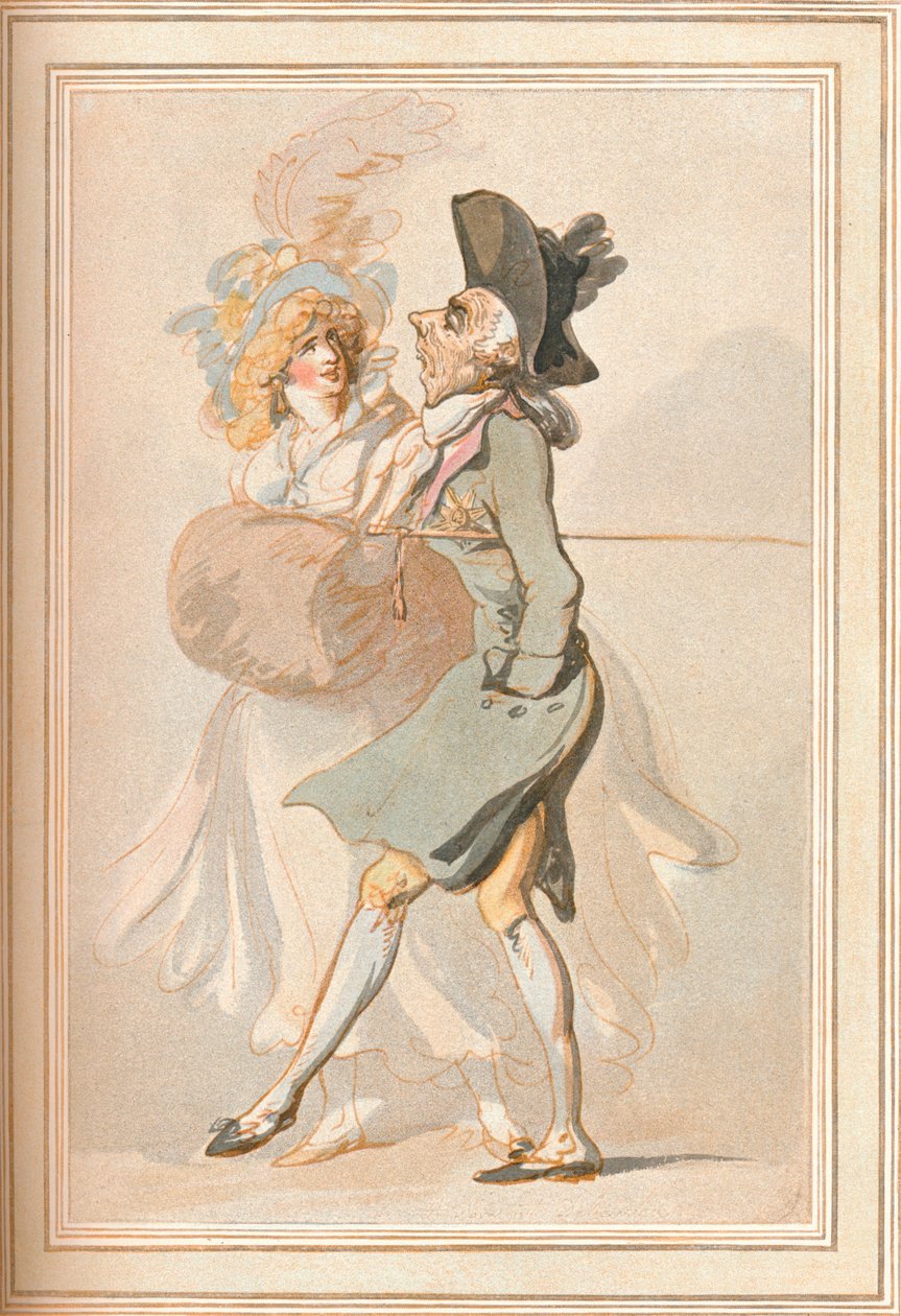 قديم Q أو A Worn Out Debauchee ، c1790 ، 1902 بواسطة توماس رولاندسون