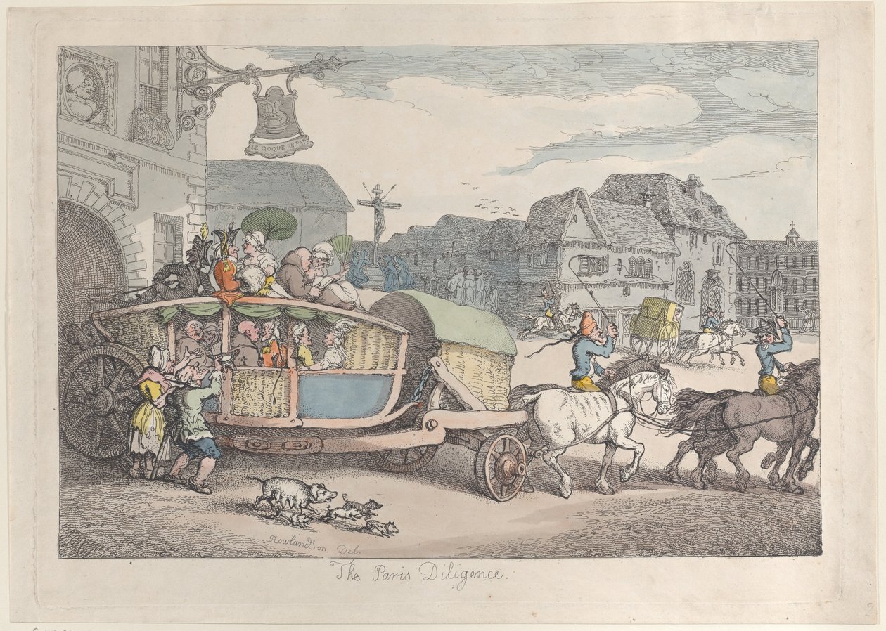 اجتهاد باريس ، كاليفورنيا. 1810. ، كاليفورنيا. 1810. بواسطة توماس رولاندسون