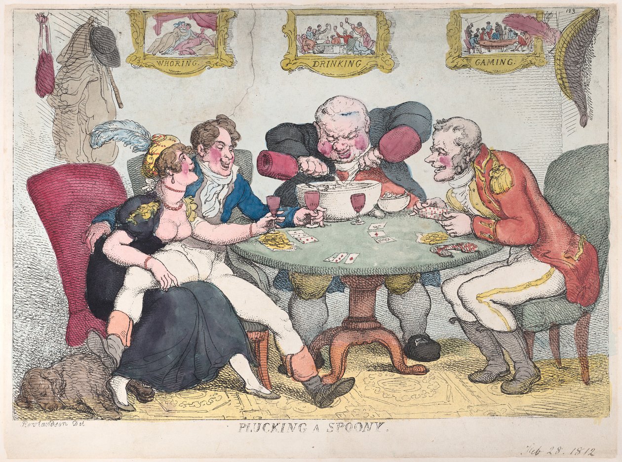 نتف ملعقة 28 فبراير 1812 ، 28 فبراير 1812. بواسطة توماس رولاندسون