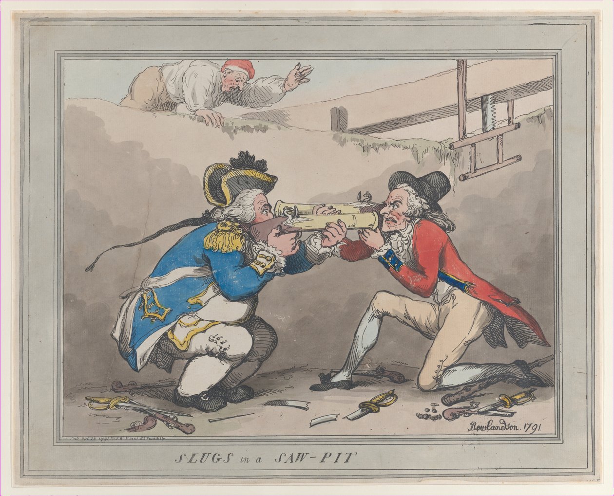 الرخويات في حفرة منشار ، 28 أكتوبر 1791. ، 28 أكتوبر 1791. بواسطة توماس رولاندسون
