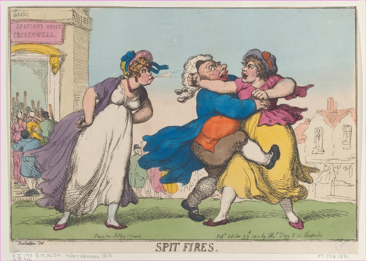 سبيت فايرز ، [25 أكتوبر 1810] ، طبع. ، [25 أكتوبر 1810] ، طبع. بواسطة توماس رولاندسون