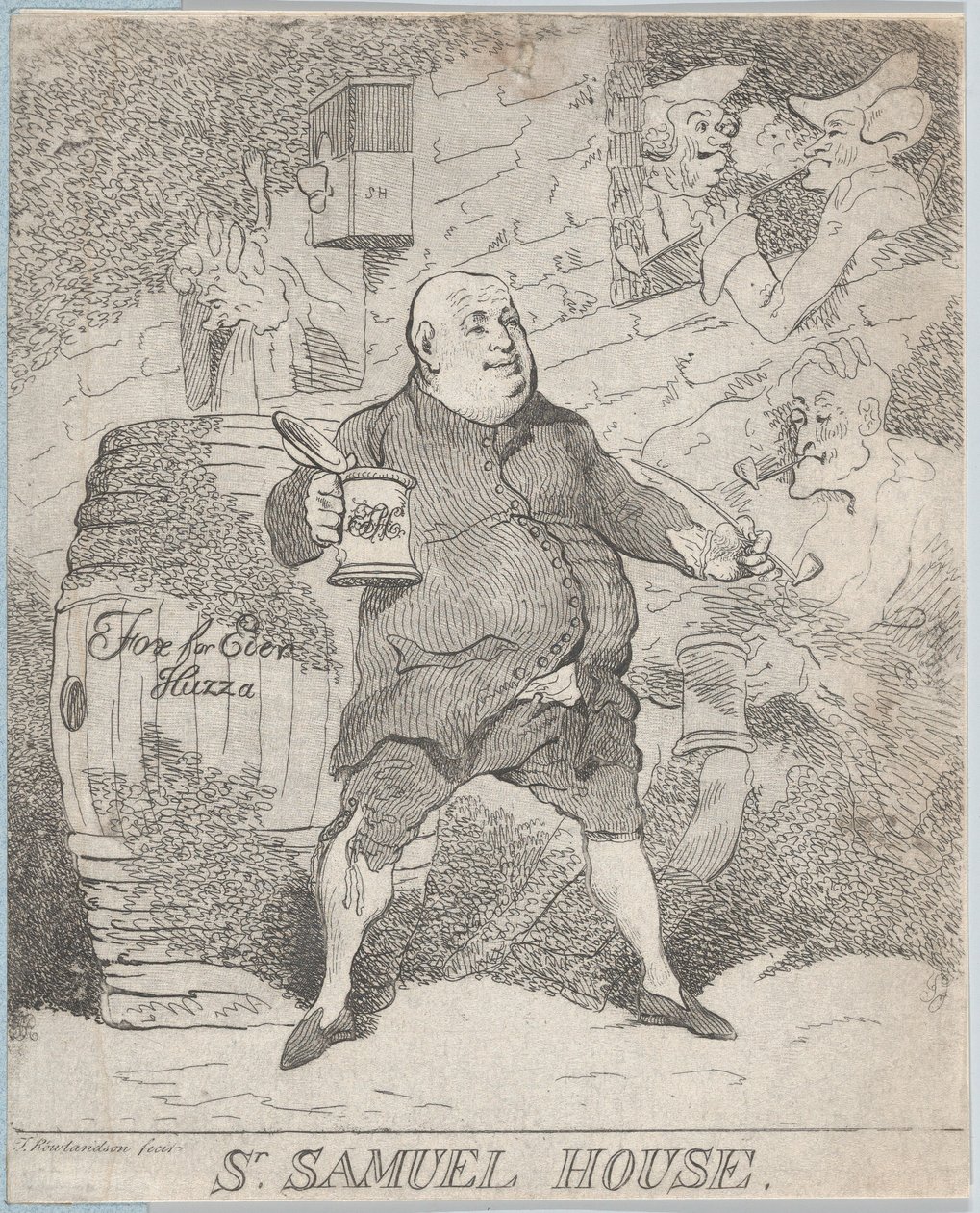 الأب صموئيل هاوس ، [1780] أعيد إصداره في 1786-91 ، [1780] وأعيد إصداره في 1786-1791. بواسطة توماس رولاندسون