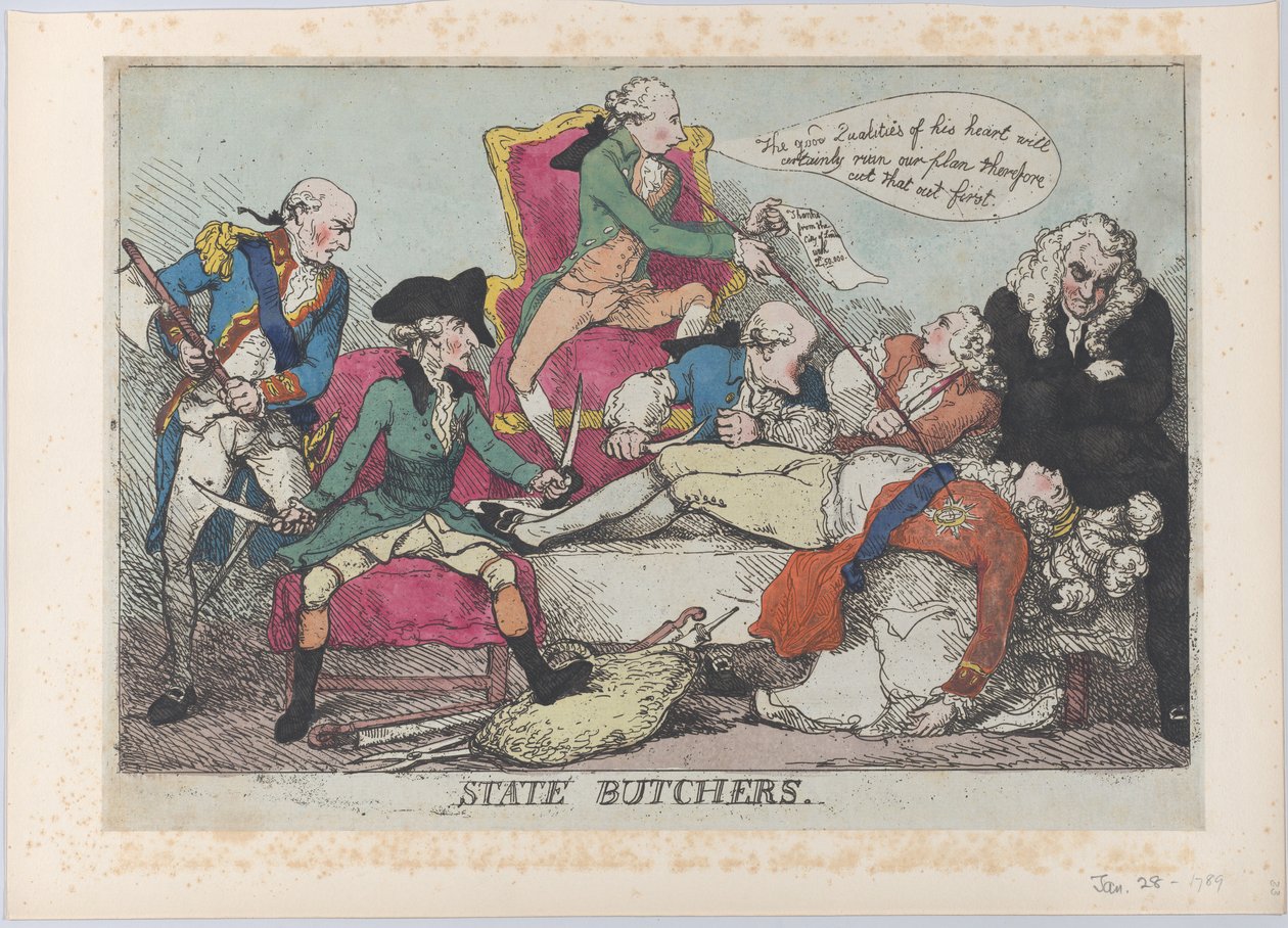 جزارون الولاية ، 28 يناير 1789 ، 28 يناير 1789. بواسطة توماس رولاندسون