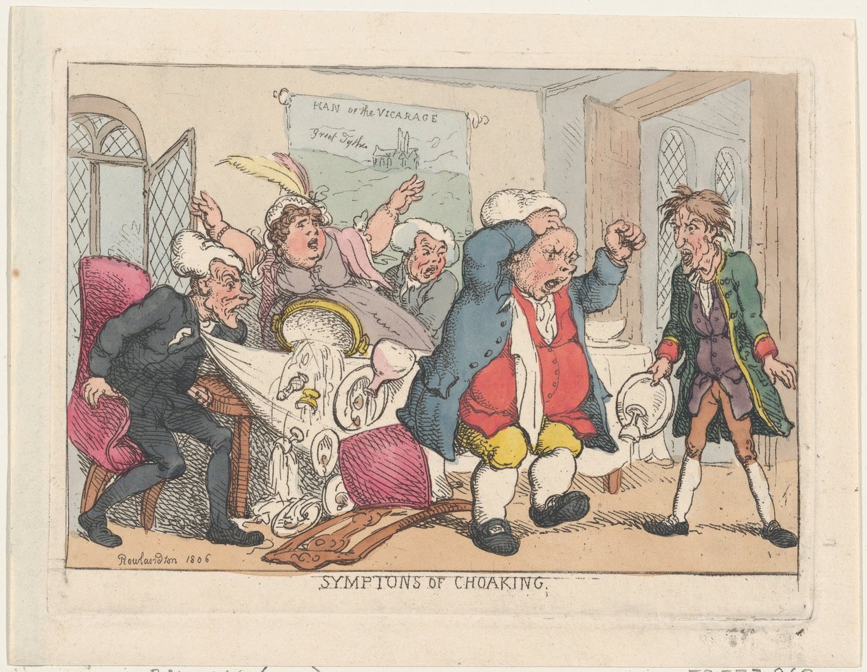 أعراض الانتقاء ، 1806 حانة. 25 أغسطس 1808. ، 1806 حانة. 25 أغسطس 1808. بواسطة توماس رولاندسون