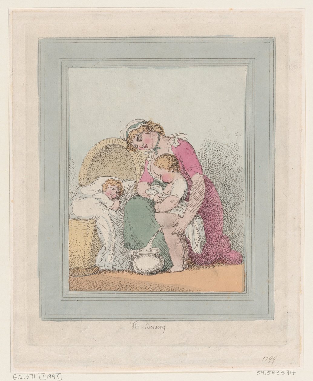 الحضانة ، 1799 ، 1799. بواسطة توماس رولاندسون