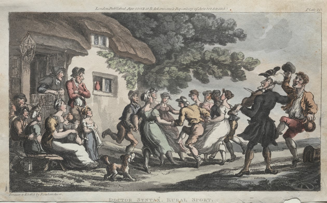 القس د. سينتاكس رورال سبورت ، 1813. بواسطة توماس رولاندسون