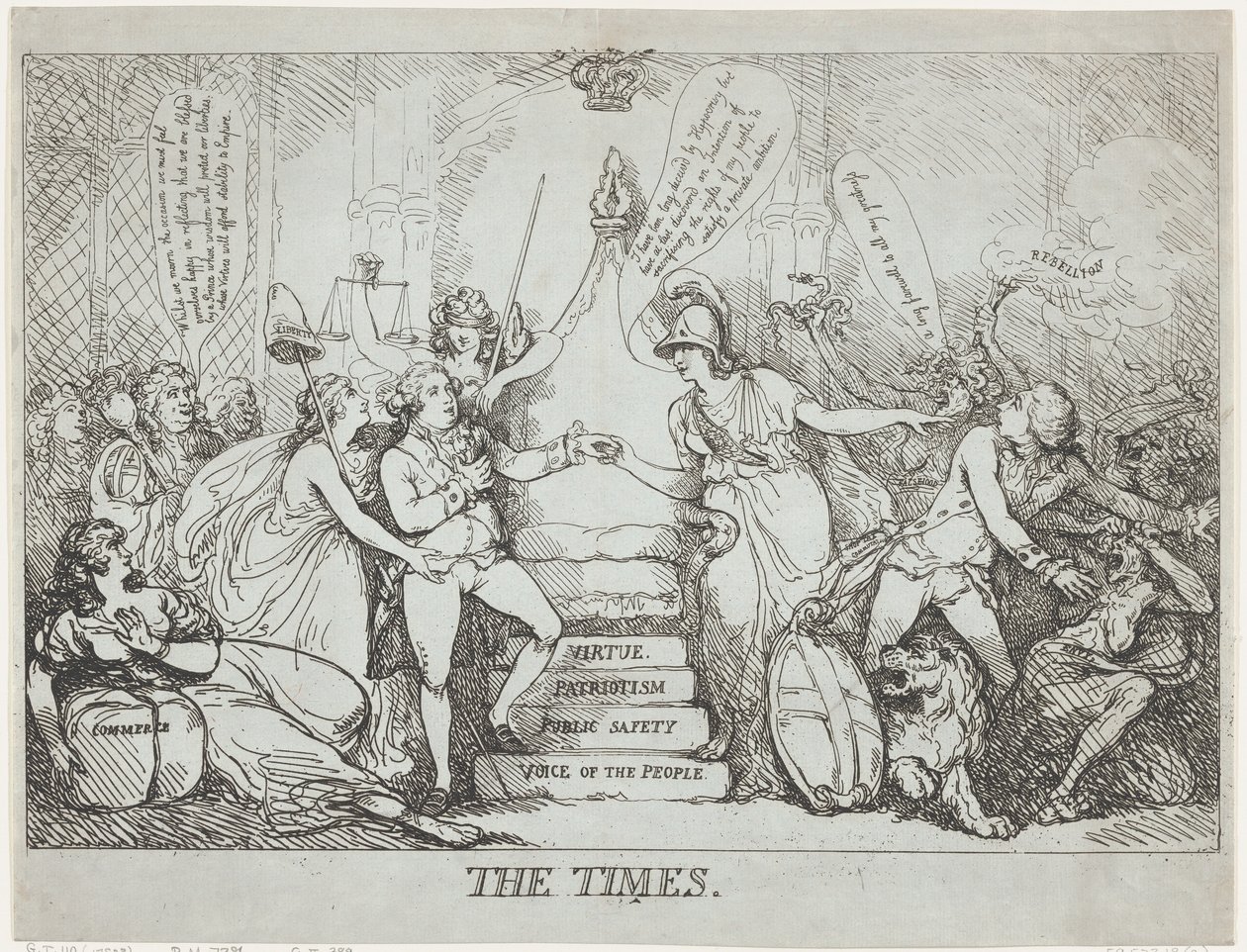 الأوقات ، ديسمبر 1788. ، ديسمبر 1788. بواسطة توماس رولاندسون