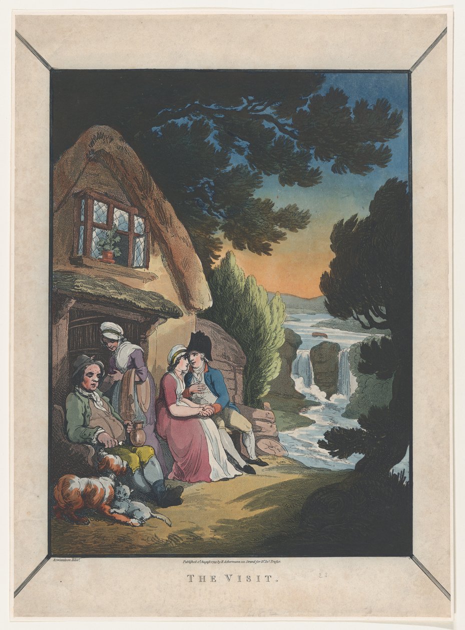 الزيارة 1 أغسطس 1799 1 أغسطس 1799. بواسطة توماس رولاندسون