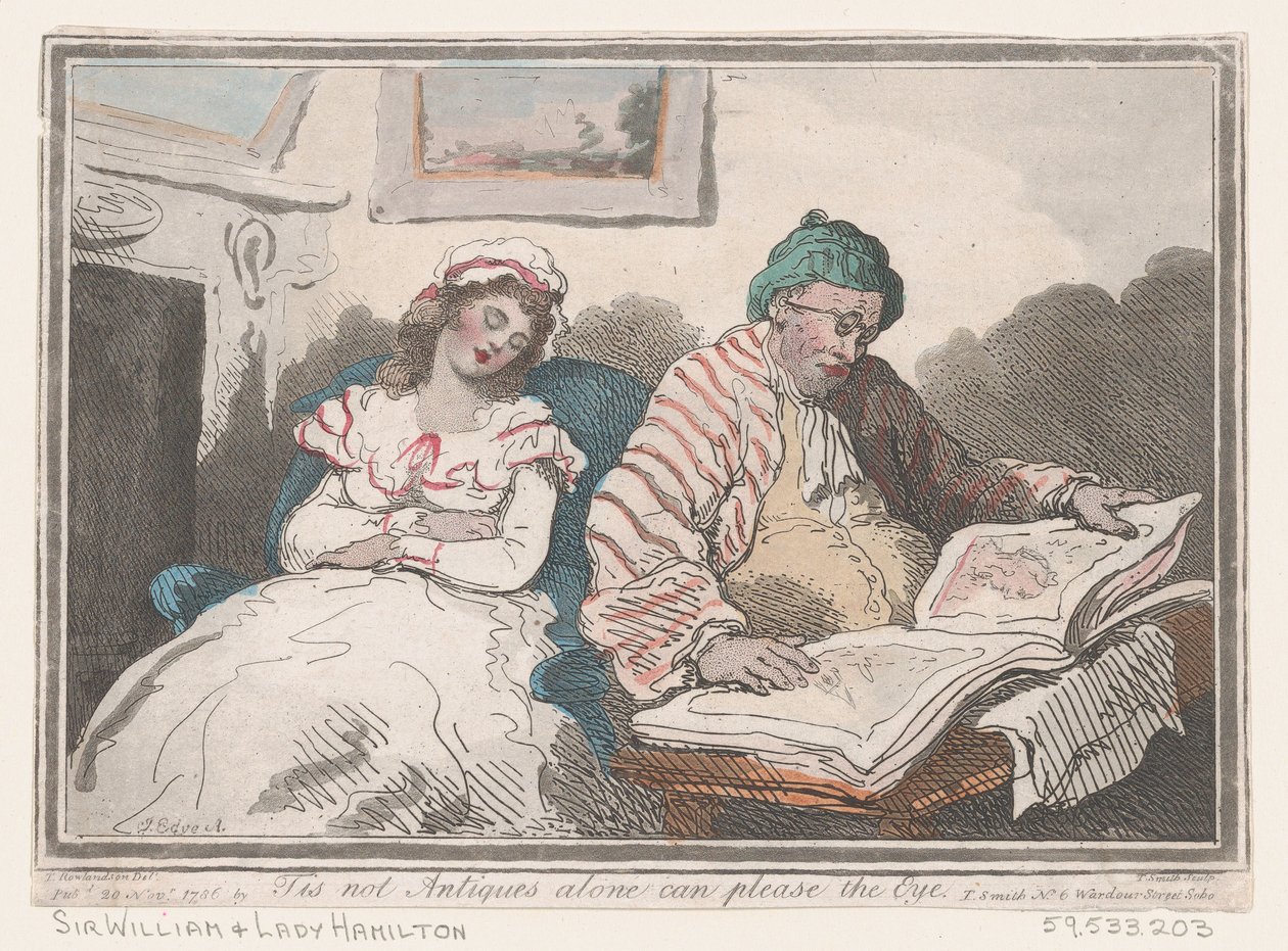 هذه ليست التحف وحدها يمكن أن ترضي العين ، أو تختلف الأذواق ، 20 نوفمبر 1786. ، 20 نوفمبر 1786. بواسطة توماس رولاندسون