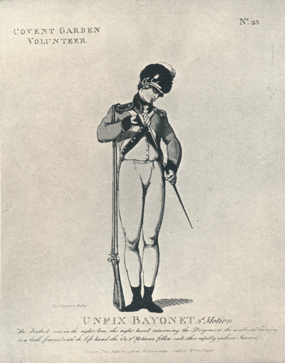 Unfix Bayonet الحركة الثالثة ، 1798 1909 بواسطة توماس رولاندسون