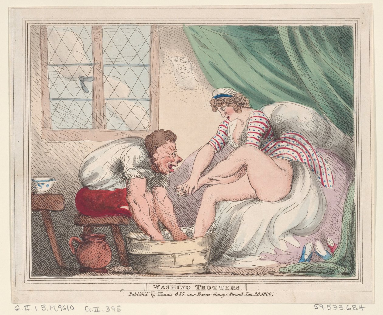 Washing Trotters ، 20 يناير 1800. ، 20 يناير 1800. بواسطة توماس رولاندسون