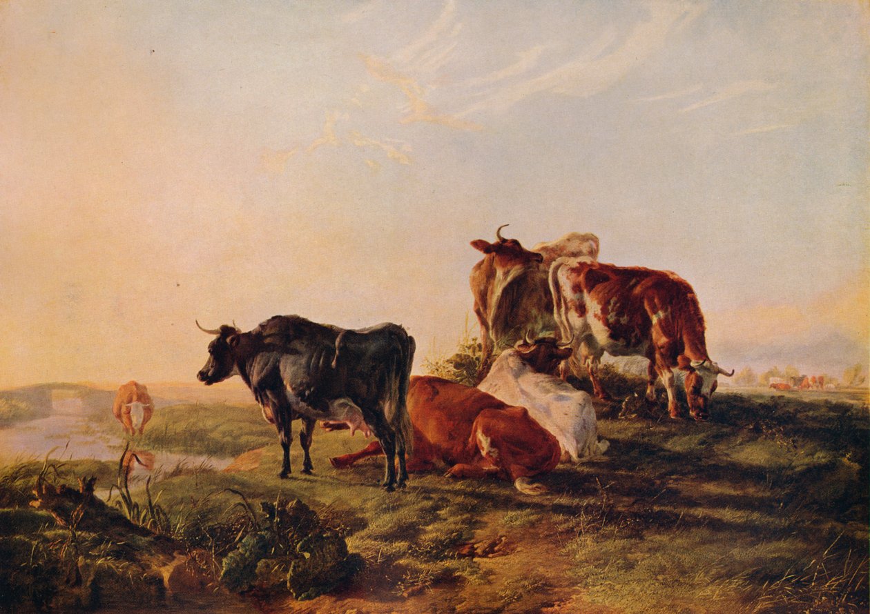 كانتربري ميدوز ، c1879 بواسطة توماس سيدني كوبر