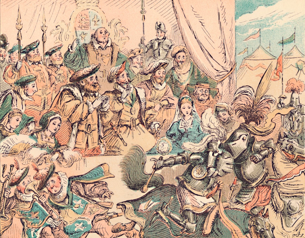 مجال قماش الذهب ، c1884 بواسطة توماس سترونج سيكومب