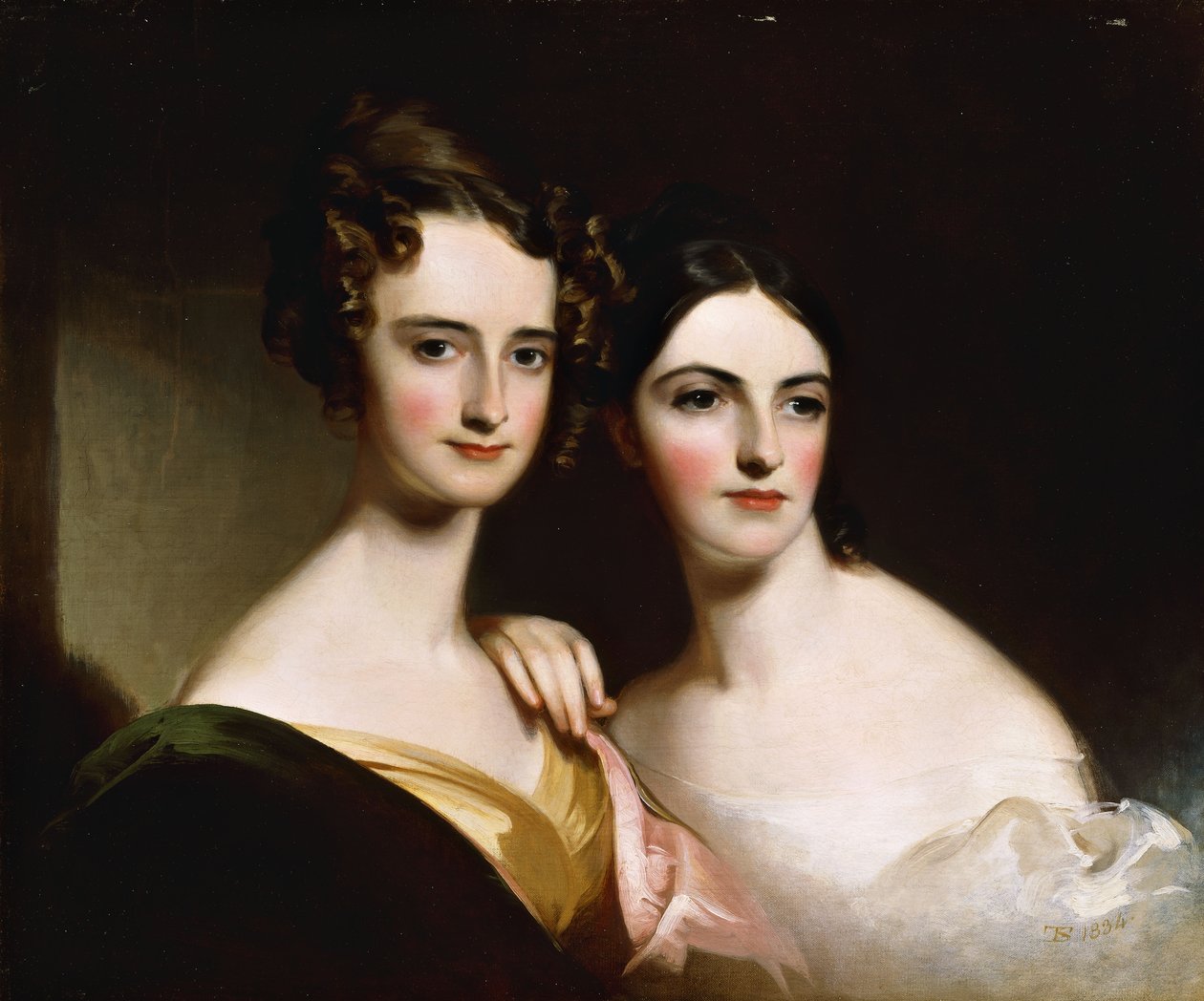 The Mc Ilvaine Sisters ، 1834 بواسطة توماس سولي