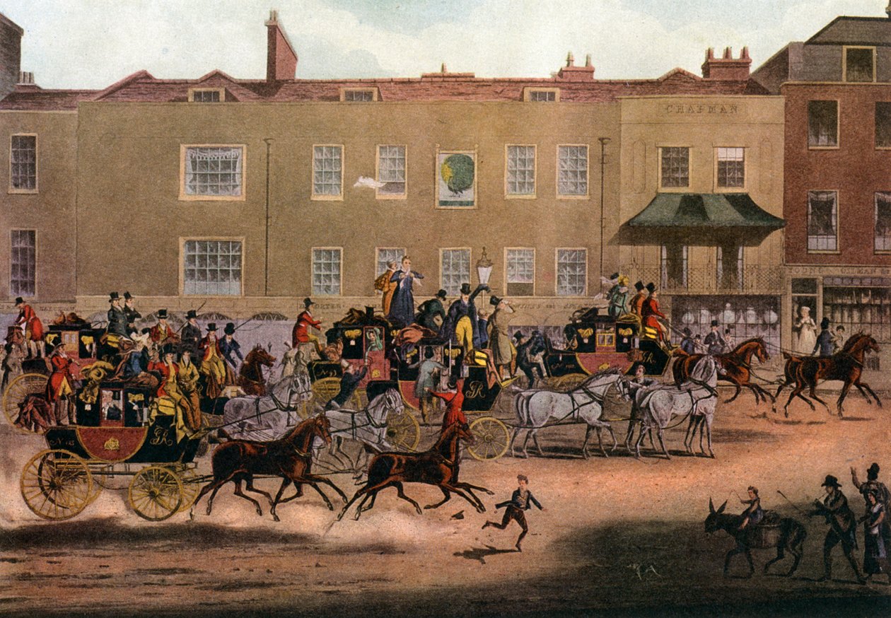 رسائل شمال البلاد في الطاووس ، Islington ، 1823 1927. بواسطة توماس ساذرلاند