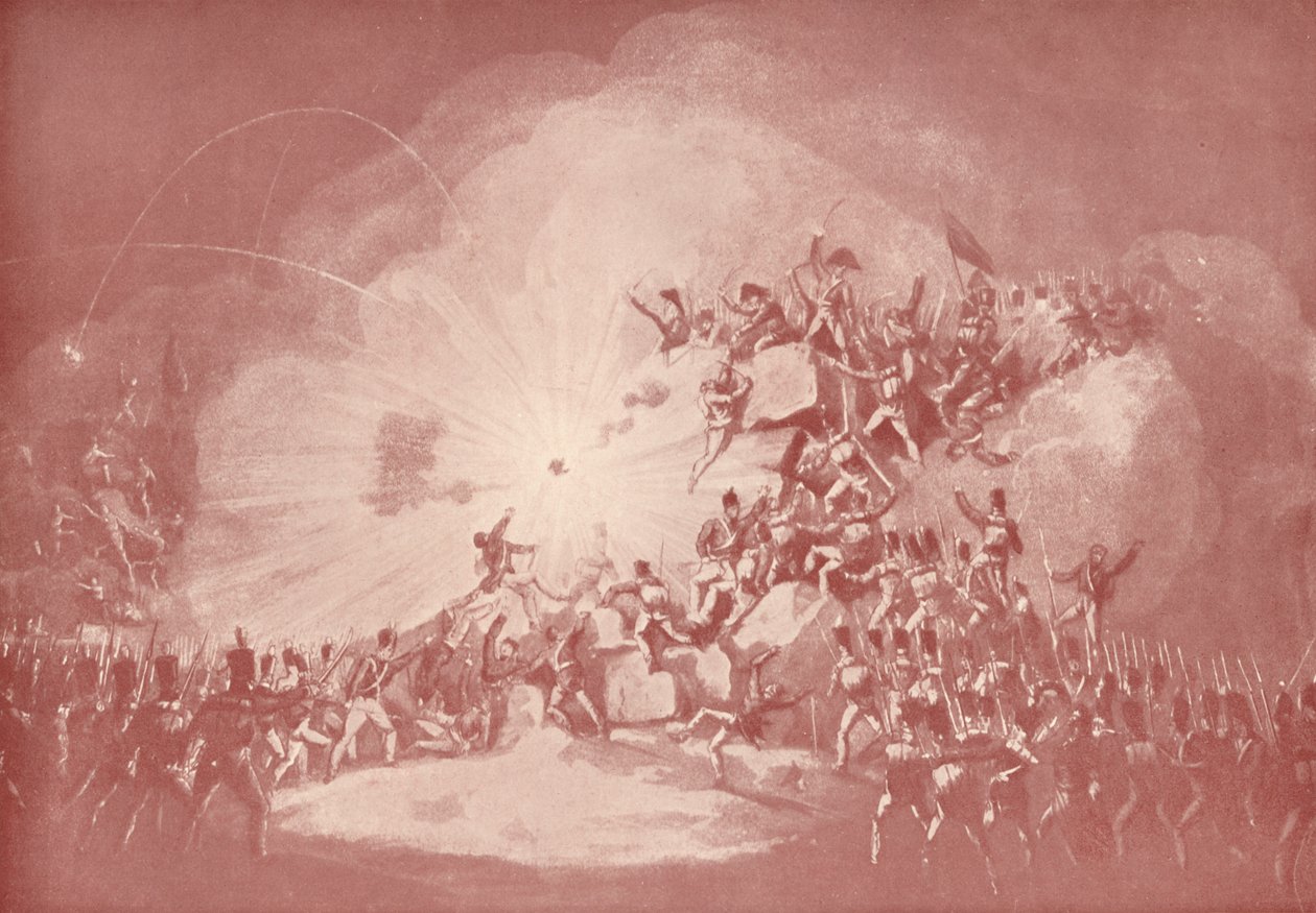 اقتحام سيوداد رودريغو ، 19 يناير 1813 ، 1813 1909 بواسطة توماس ساذرلاند