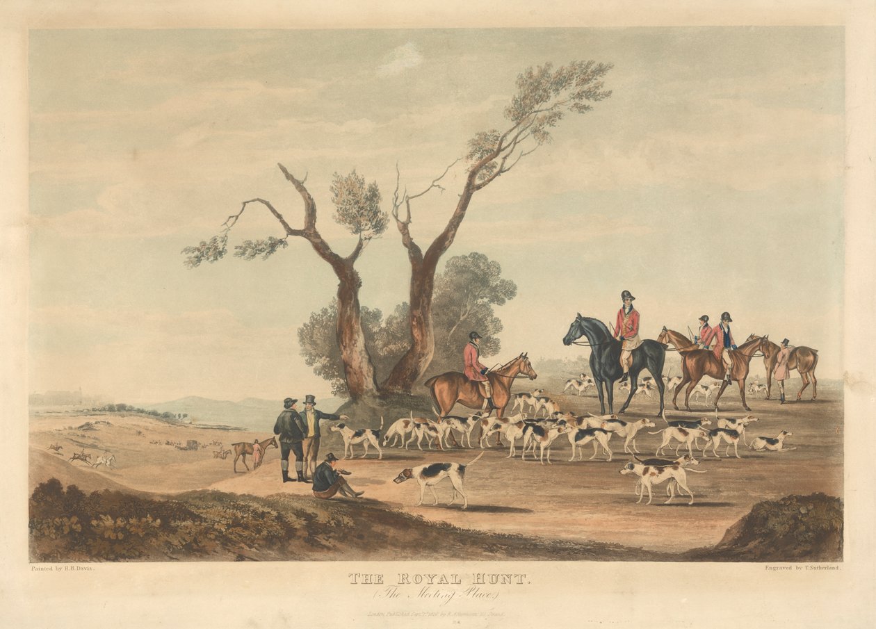 اثنان من مجموعة من أربعة: The Royal Hunt. 1- مكان الاجتماع. بواسطة توماس ساذرلاند