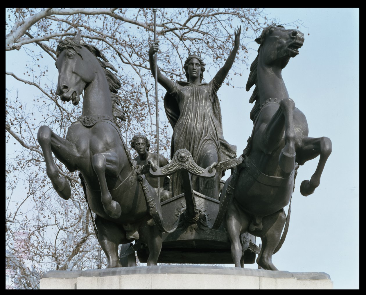 Boadicea ، 1850s (برونزية) (انظر أيضًا 33580) بواسطة توماس ثورنيكروفت