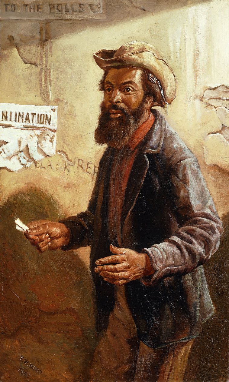 أول تصويت له ، 1868 ، 1868 بواسطة توماس ووترمان وود