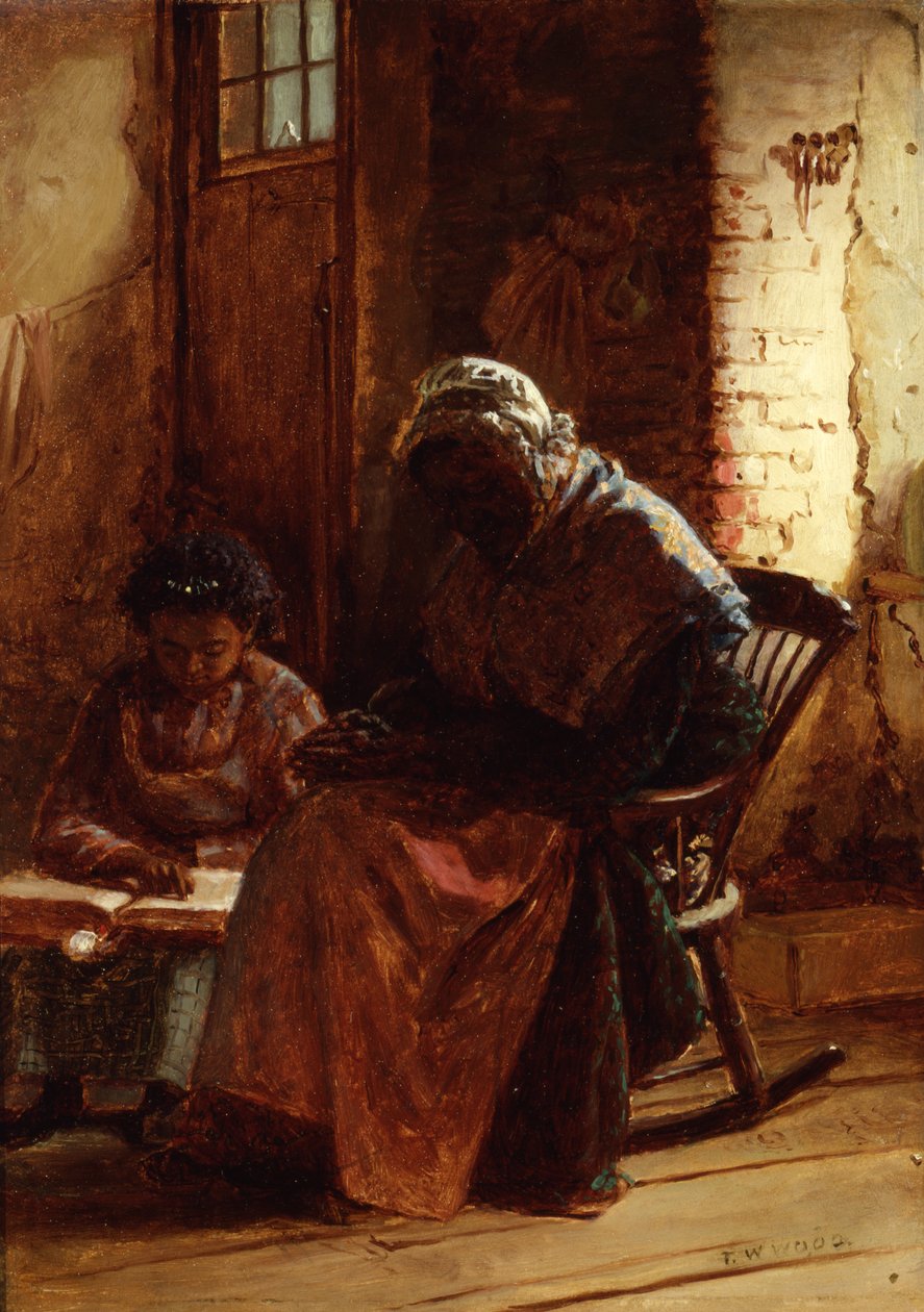 الأحد صباحا ، كاليفورنيا. 1877. بواسطة توماس ووترمان وود