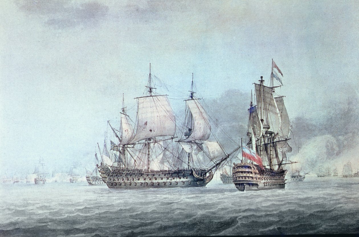 Battle of the Saints بواسطة توماس ويتكومب