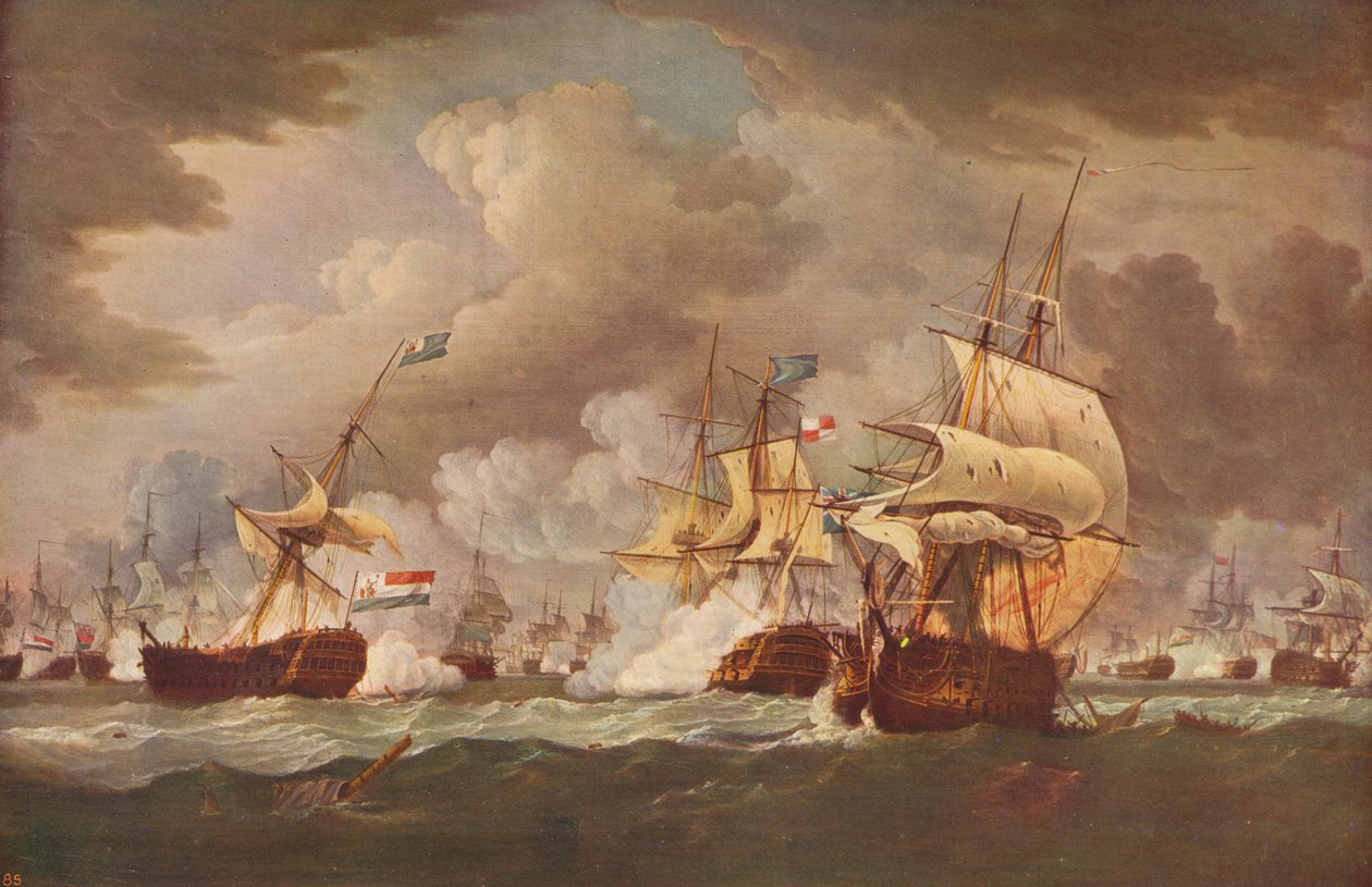 معركة Camperdown ، c1800 بواسطة توماس ويتكومب