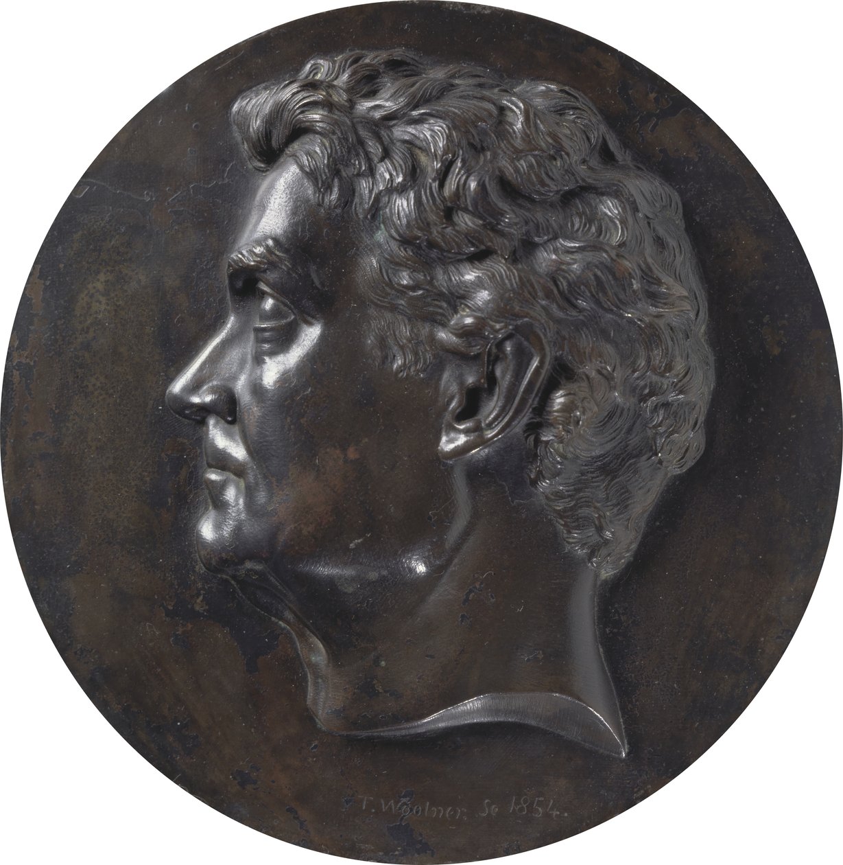 ويليام تشارلز وينتورث (1790-1872) 1854 (برونزي) بواسطة توماس وولنر