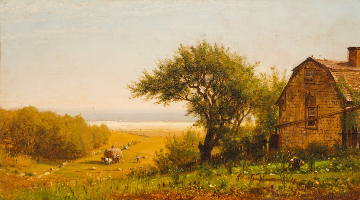 منزل على شاطئ البحر ، c.1872 بواسطة توماس ورثينجتون ويتريدج